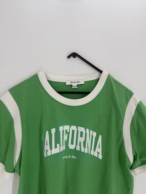Sporty & Rich California Sports Cotton Blend Graphic T-Shirt